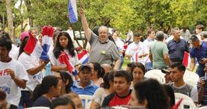 La Nación / “Es hora de que la gente viva sin necesidad”, afirma candidato al Senado