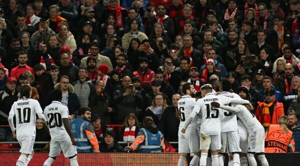 Inmensa remontada del Real Madrid en Anfield