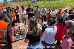 Guerra del Agua: Juancho Acosta gestionó asistencia de la Secretaría de Emergencia Nacional para Cerro Corá