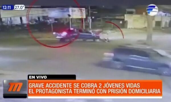 Ocasionó accidente fatal y tiene prisión domiciliaria | Telefuturo