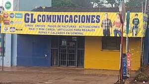 Nuevamente asaltan a GL Comunicaciones. Esta vez fue una de sus sucursales