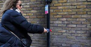 La Nación / Londres prueba una “pintura antipipí”