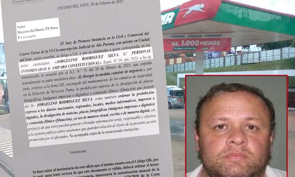Juez pretende acallar a la prensa para proteger a funcionario que incurrió en hecho punible – Diario TNPRESS