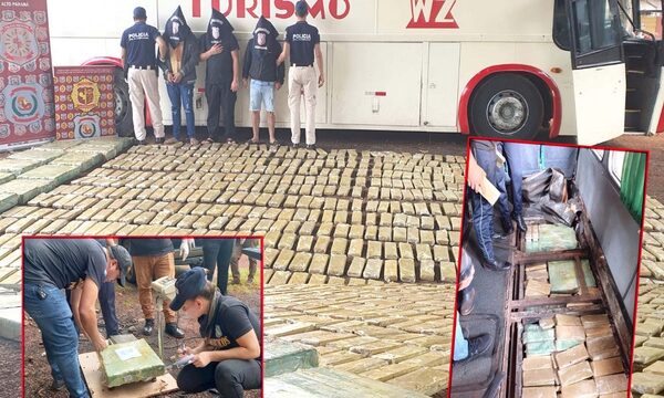 Un técnico de fútbol y un policía en actividad estarían detrás del bus de turismo incautado con 1.095 kilos de marihuana – Diario TNPRESS