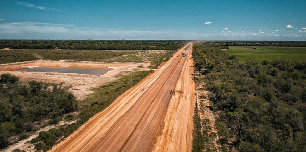 Con un 35% de avance general se despliega en el Chaco la futura Ruta de la Leche - .::Agencia IP::.