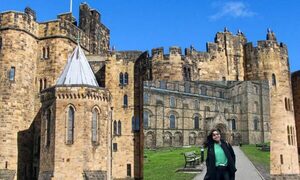 (VIDEO)Hermana de Almirón cumplió su sueño y visitó escuela de Harry Potter