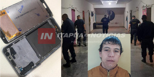 INCAUTAN CELULAR DE LA CELDA DE UN REO EN EL CERESO. - Itapúa Noticias
