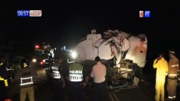 Guarambaré: Múltiple accidente deja un fallecido - Noticias Paraguay
