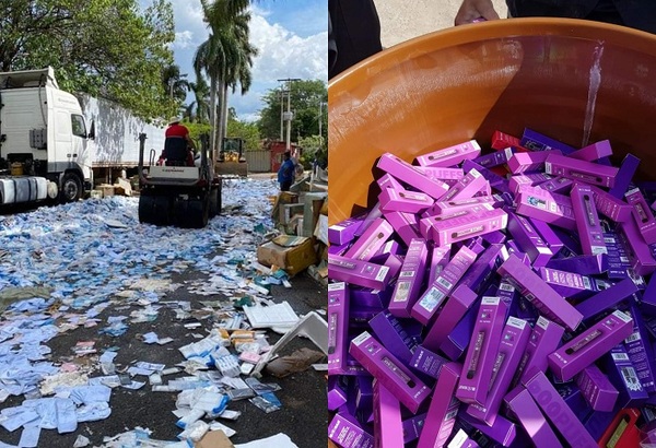Destruyen ‘pods’ por valor de G. 1.170 millones - Noticiero Paraguay