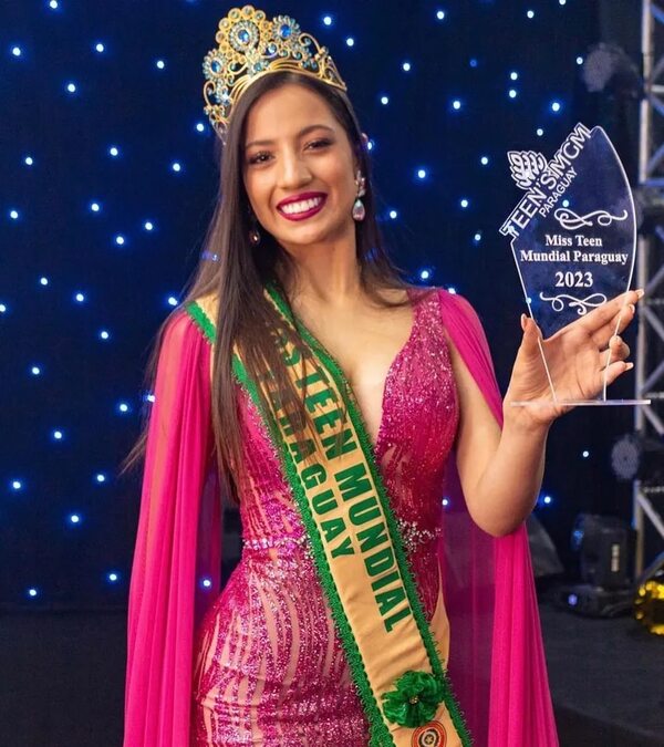 Soledad Ríos es la Miss Teen Mundial Paraguay 2023 - Gente - ABC Color