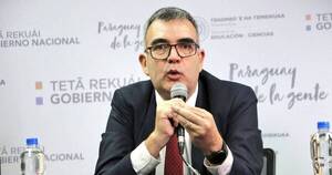 La Nación / “Ningún fundamento técnico”: ministro de Educación fustiga plan de Alegre de eliminar merienda escolar