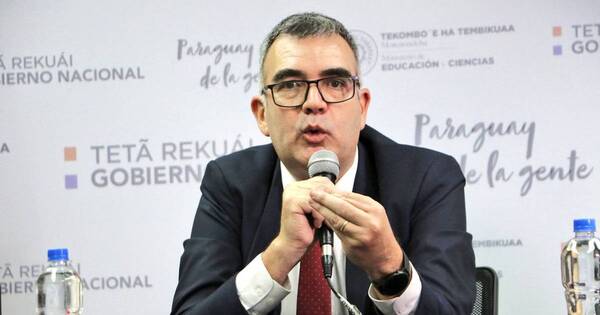 La Nación / “Ningún fundamento técnico”: ministro de Educación fustiga plan de Alegre de eliminar merienda escolar