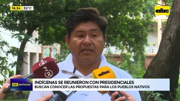 Indígenas se reunieron con presidenciables - ABC Noticias - ABC Color