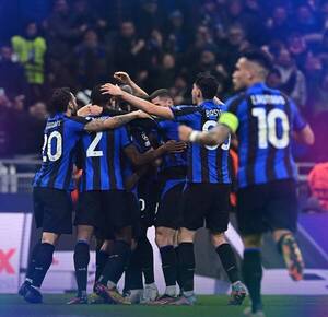 [VIDEO] Liga de Campeones: Inter peleó hasta el final para lograr mínima ventaja
