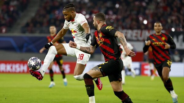 Leipzig y Manchester City dejan todo para la vuelta