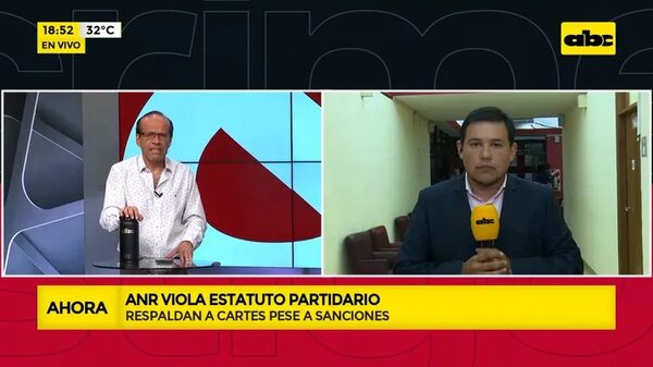ANR viola estatuto partidario - Crimen y castigo - ABC Color