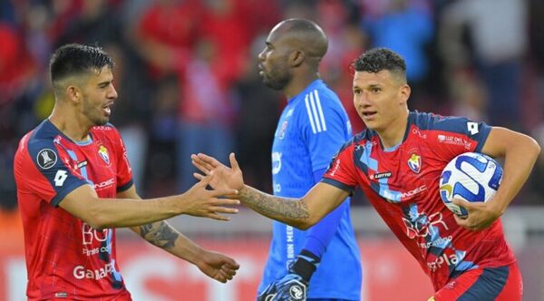 El Nacional de Almeida deja escapar el triunfo en la Libertadores