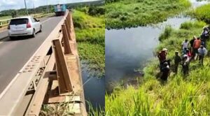 Hombre se tiró de un puente porque su señora ya no lo quería - Noticiero Paraguay