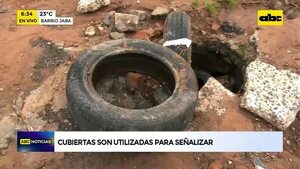 Cubiertas son utilizadas para señalizar  - ABC Noticias - ABC Color