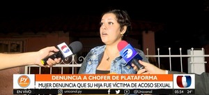 Denuncian a chofer de plataforma móvil por supuesto acoso sexual - Unicanal