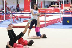 Pabellón de Gimnasia: cuartel de atletas de OEP | Lambaré Informativo