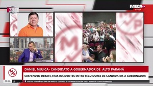 Debate entre candidatos a gobernador de Alto Paraná finalizó abruptamente por ambiente caldeado entre dos postulantes - Megacadena — Últimas Noticias de Paraguay
