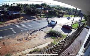Accidente de película en Luque •