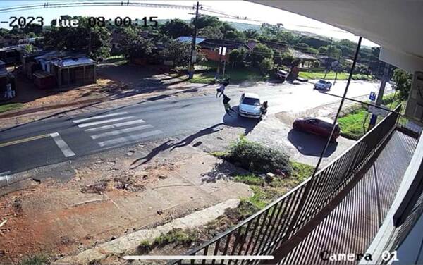 Accidente de película en Luque •