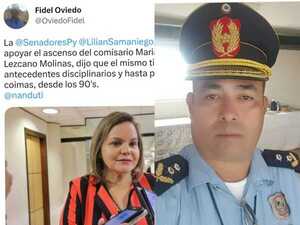 Comisario con varios antecedentes es jefe de comisaría en Pedro Juan Caballero