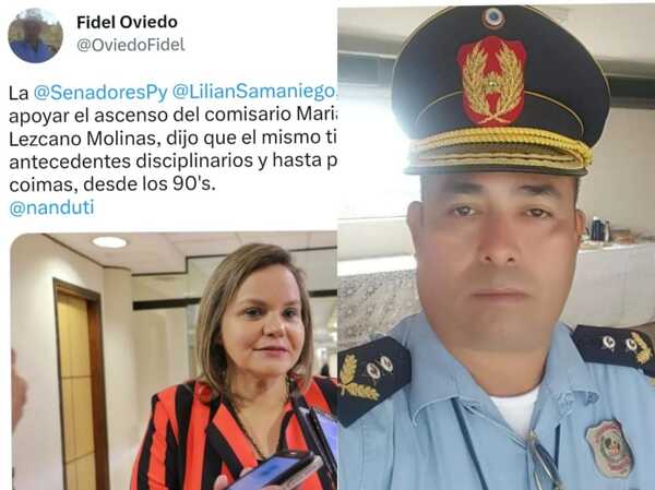 Comisario con varios antecedentes es jefe de comisaría en Pedro Juan Caballero