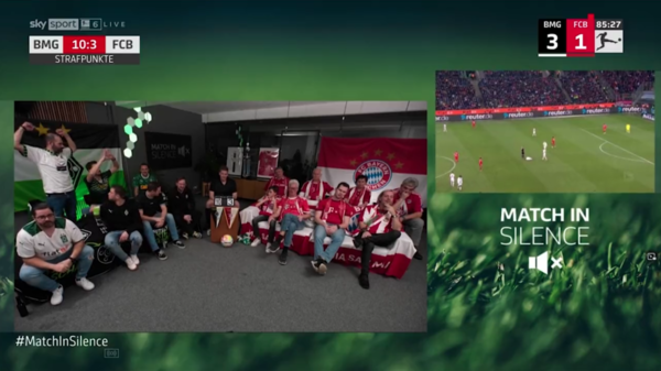 Versus / ¡Mirar fútbol en silencio es una realidad en la Bundesliga!