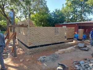 Avanza la construcción de viviendas sociales para familias de Concepción - .::Agencia IP::.