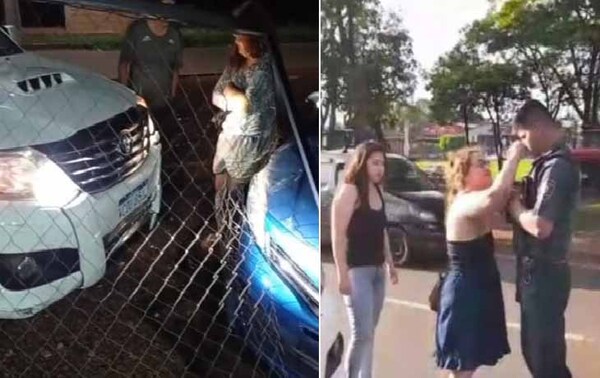 Mujer que agredió a policía el año pasado, chocó de nuevo en Ciudad del Este – Prensa 5