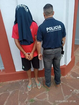 Allanan vivienda y detienen a presunto feminicida en Caapucú - Nacionales - ABC Color