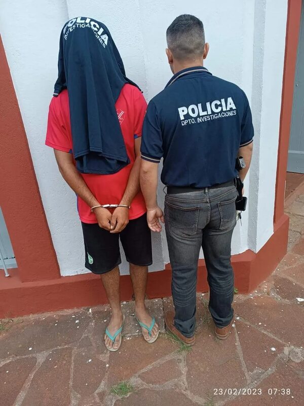 Allanan vivienda y detienen a presunto feminicida en Caapucú - Nacionales - ABC Color