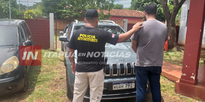 INCAUTARON VEHÍCULO DENUNCIADO COMO HURTADO EN BRASIL Y DETUVIERON A UNA PERSONA - Itapúa Noticias