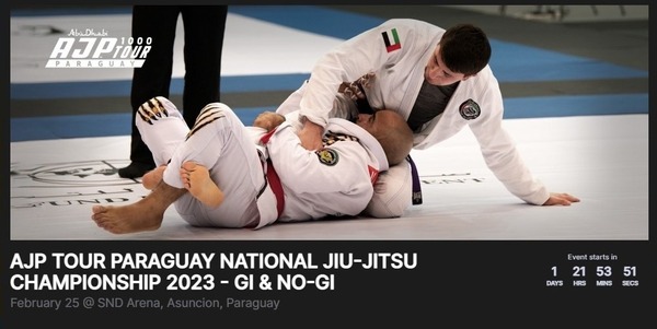 Más de 500 atletas de 8 países participarán de Tour Jiu-Jitsu en la SND | Lambaré Informativo