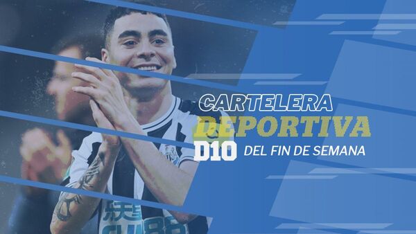 Cartelera deportiva con Miguel Almirón buscando coronarse