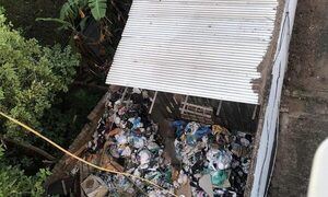 Reciclador pone en riesgo a todo un barrio ante inoperancia del Ministerio Público