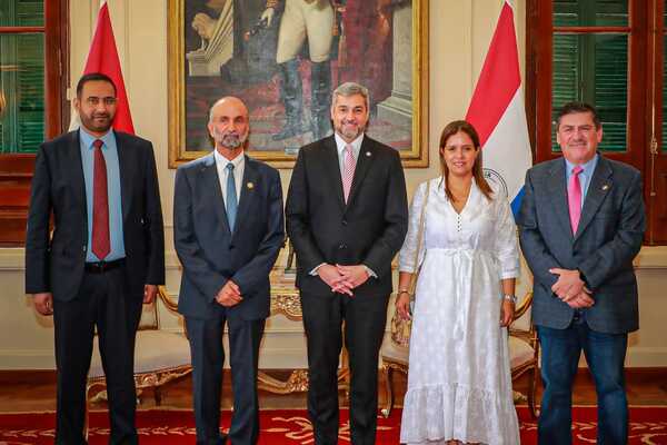 Mario Abdo Benítez se reunió con el presidente del Consejo Global por la Tolerancia y la Paz - .::Agencia IP::.
