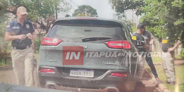 LIBERAN AL JOVEN DETENIDO AYER CON UNA CAMIONETA DENUNCIADA COMO HURTADA EN BRASIL - Itapúa Noticias