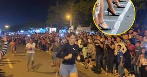 La Nación / ¡Kuña guapa! Carrera de tacones ya tiene sus ganadoras