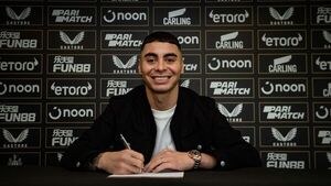 Hay Miguel Almirón para rato en las Urracas: firmó hasta el 2026