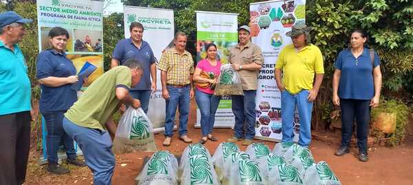 EN EL MARCO DEL PROGRAMA DEPARTAMENTAL DE PISCICULTURA, CONTINÚA LA SIEMBRA DE ALEVINES EN VARIOS DISTRITOS ITAPUENSES - Itapúa Noticias