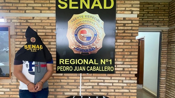 Cae presunto delivery de drogas en PJC - Noticias Paraguay