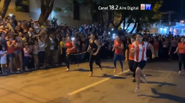 Carrera en tacones causó furor en Concepción - Noticias Paraguay