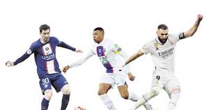 La Nación / Messi, Mbappé y Benzema, en otra final