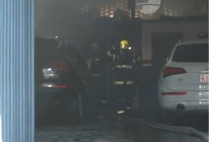 Diario HOY | Incendio en un taller mecánico de Asunción