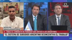 Santi Peña: “Estoy en contra de políticas que desalientan el empleo”