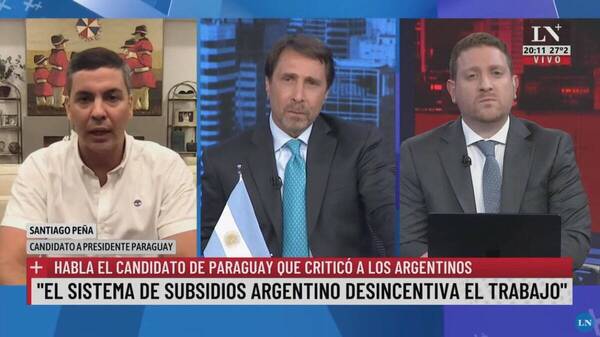 Santi Peña: “Estoy en contra de políticas que desalientan el empleo”